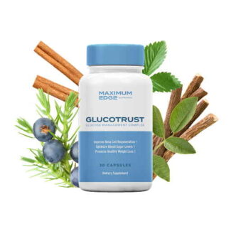 This GLUCOTRUST reviews image is the image of a GLUCOTRUST bottle.