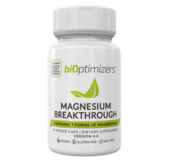 bottle of magnesium breakthrough reviews.