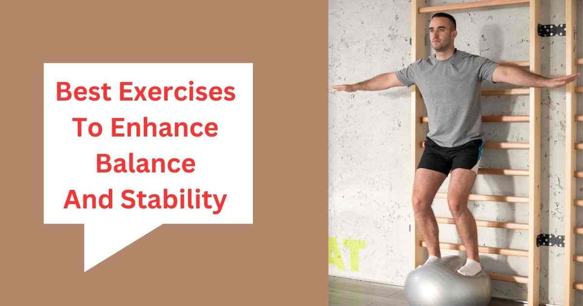 Exercises to enhance balance cover.