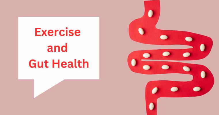 Exercise and gut health cover.